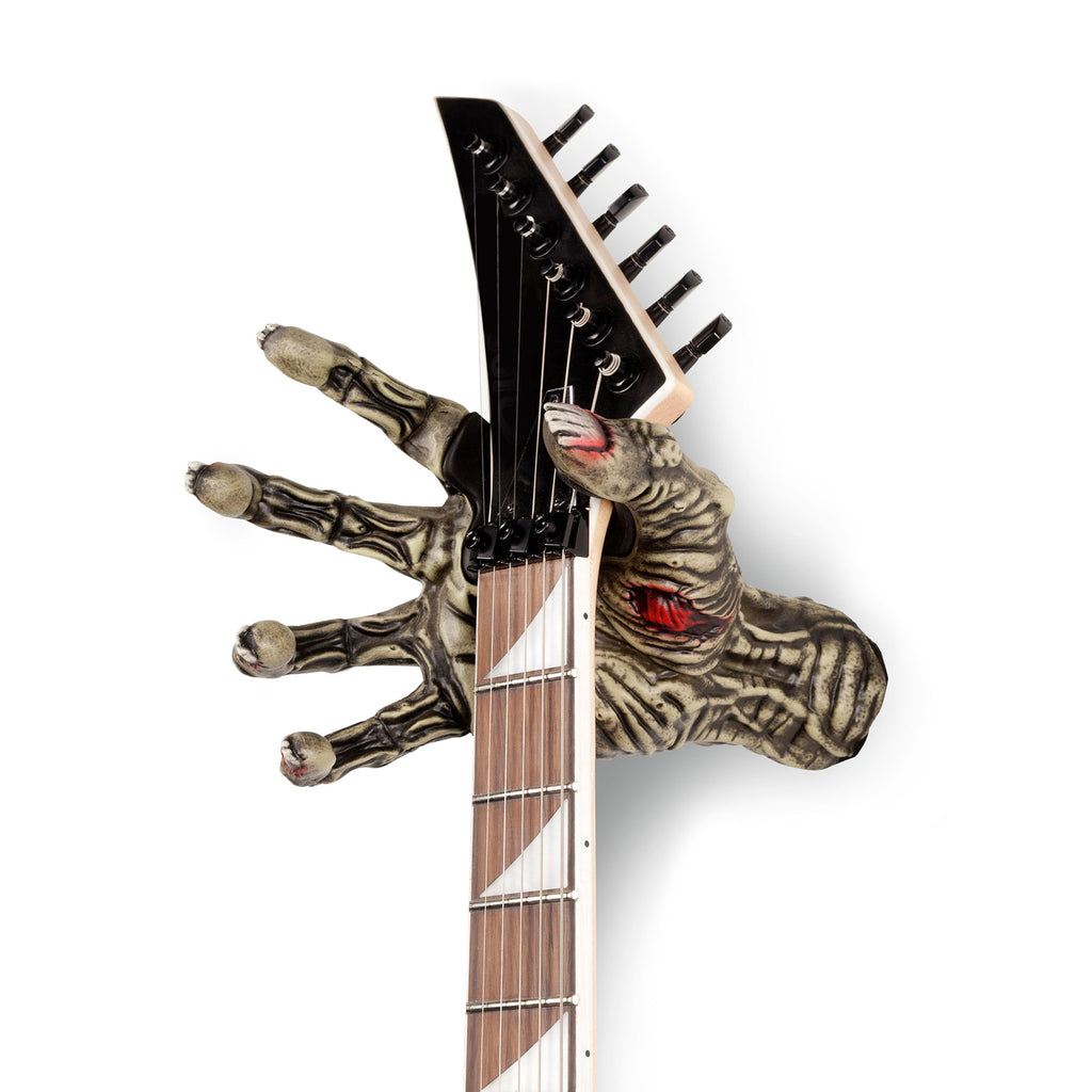 zombie hand guitar wall mount hook. 